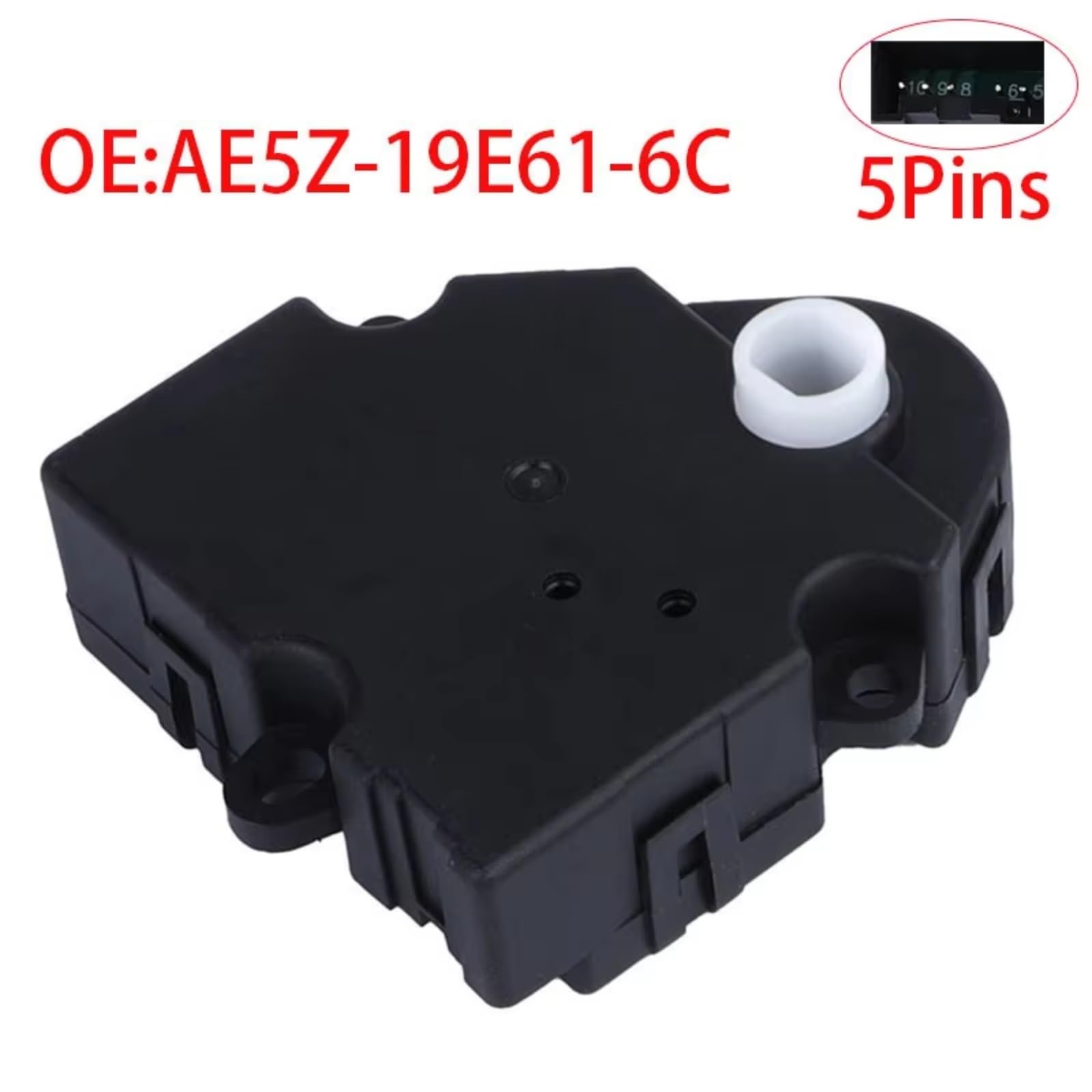 Attuatore sportello miscelazione Aria per Fusion 2010-2012 Attuatore sportello miscelazione Aria Riscaldamento HVAC AE5Z19E616C 604910 Motore di Ricambio