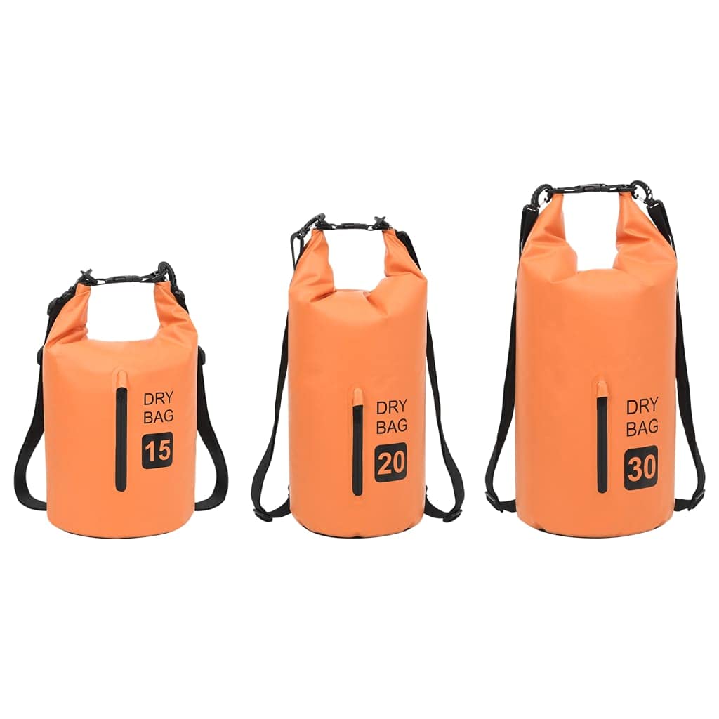 Mangloder Wasserdichter Trockensack mit Reißverschluss L aus PVC für Wassersport, Bootfahren, Kajak, Kanu, SUP, Segeln, Tauchen, Schnorcheln, Schwimmen, Angeln, mit verstellbaren Schultergurten