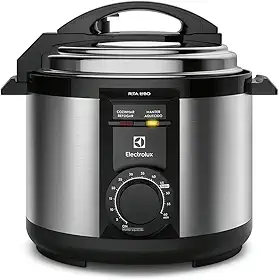 Panela de pressão elétrica, PCE20, 5L, Inox, 220V, Electrolux