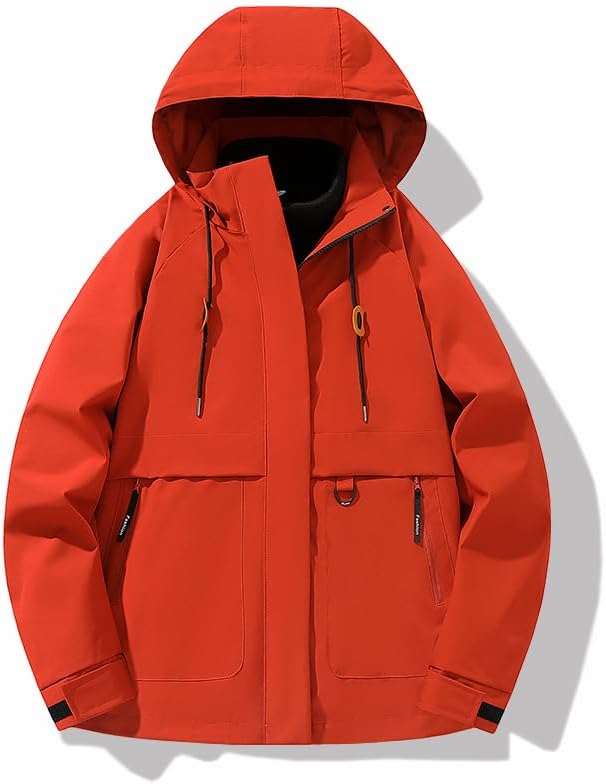 Women's 3-in-1 Waterproof Winter Jacket, Thickened Insulated Outdoor Sports Climbing Ski Suit
