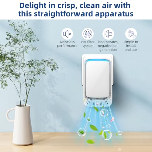 Purificador de aire enchufable con ionizador negativo miniatura 4