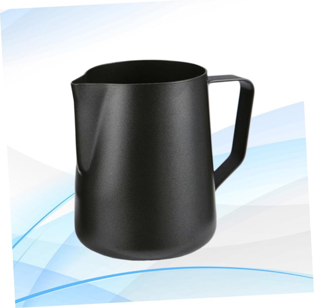 Stainless Steel Milk Frothing Pitcher with Eagle Mouth Design Non-stick Creamer Jug for Cappuccino Latte Art Comfortable Grip Coffee Pitcher for Espresso and Macchiato