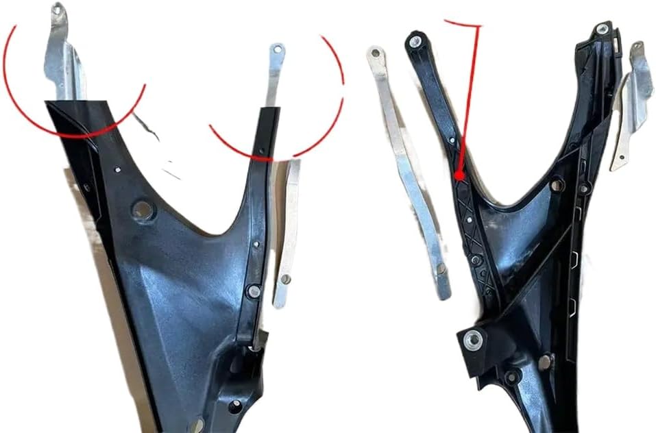 Reinforced Motorcycle Subframe Left and Right Rear Frame Compatible with FC FE FS FX TC TE TX 250 350 450 501 Bike Models 19-22(Normal Left)