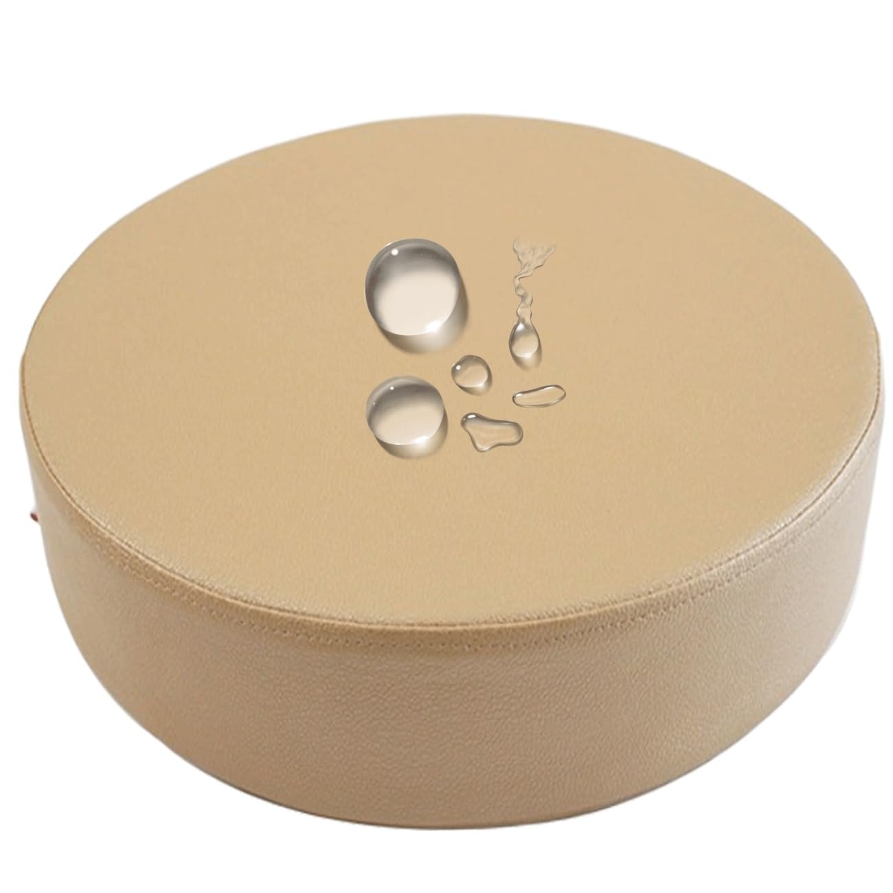 SDNAM Round Chair Cushion 40/45/50cm, Thick 5/8cm Garden Chair Cushions Seat Pads,Waterproof Round Chair Cushions Pad Mat for utdoors/Indoor/Patio/Swing/Floor/Garden(3J,1pc 40X40X8cm)