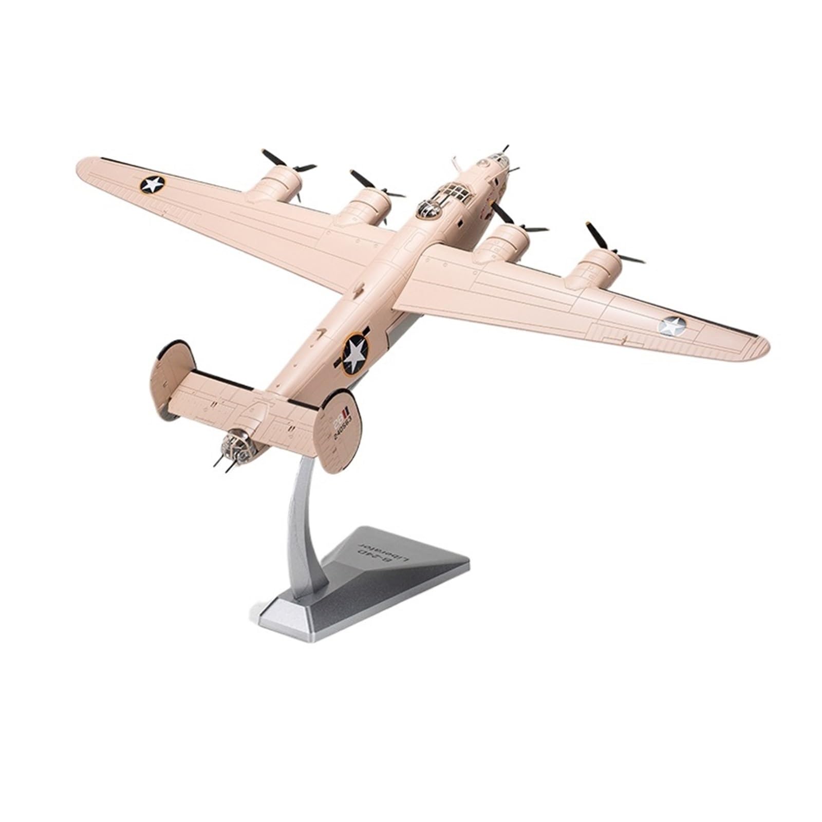 Kit B-24 a escala 1:72 modelo de avión de aleación sin piezas frágiles 8