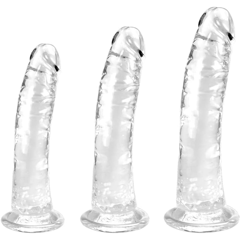 BeHorny Strap On Dildo Harness Set of 3 Dildos