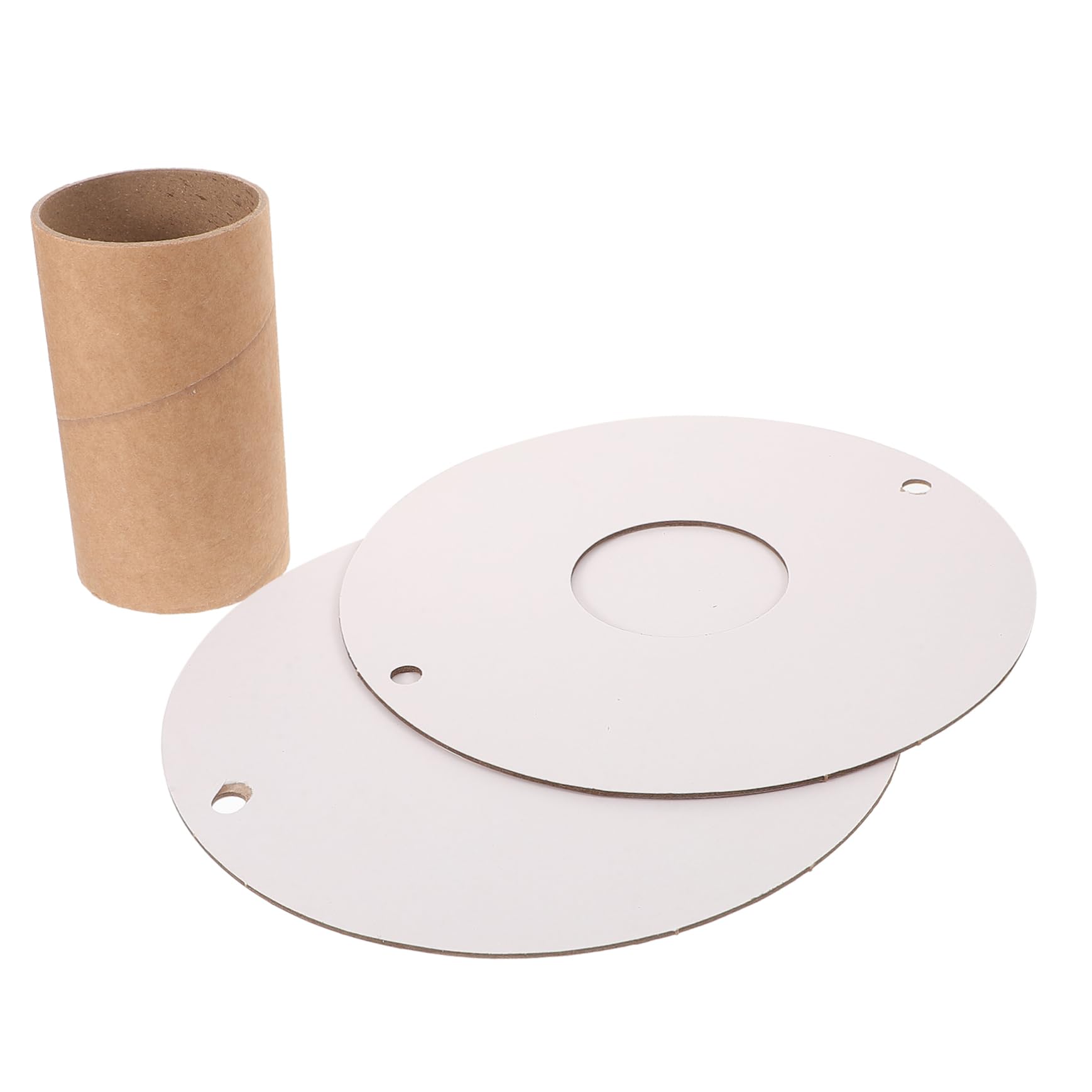 HOLIDYOYO Cable Holders for Cords Electric Cord Reel Paper Disc Terminal for Easy Storage