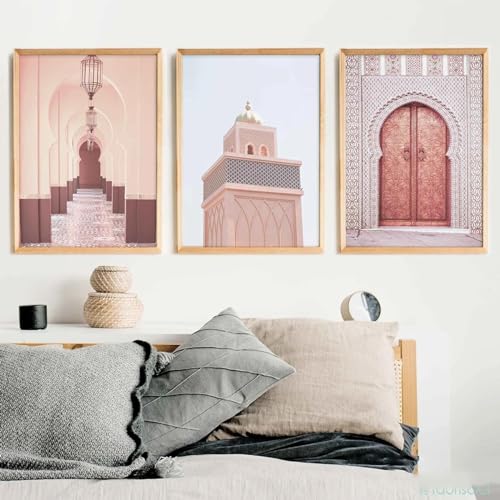 Peinture art musulman et souvenir du Maroc pour un intérieur plein d'âme