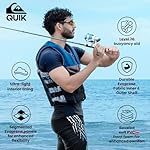 QUIKSILVER Men's Life Vest, USCG and Transport Canada Approved Type III PFD, Evoprene Life Jacket for Boating Kayaking Rafting Surfing Sailing Watersports - Image 4