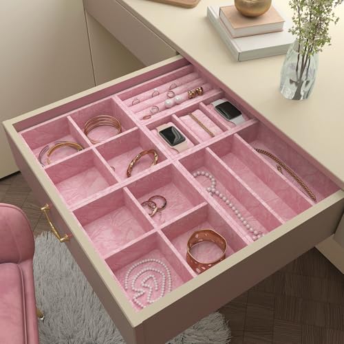 Papel pintado efecto terciopelo rosa coral 44.5cmx7m de rollo autoadhesivo vintage para salon 8