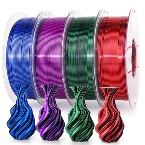 Filament AMOLEN PLA BLACK DUAL SILK