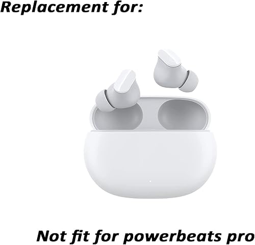 Miniatura 4 de Juego de auriculares de silicona de repuesto para auriculares Beats Studio Buds inalámbricos, 3 pares (blanco)