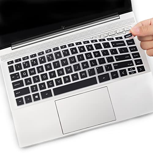 Protector para teclado HP Envy 15 x360 y 16 silicona negra miniatura 6