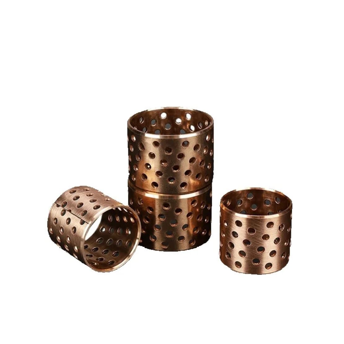 1 Pcs Excavator Hydraulic Cylinder Cup, Copper Sleeve,Cylinder Guide Sleeve, Liner Excavator Part (65X40(5 Pieces))
