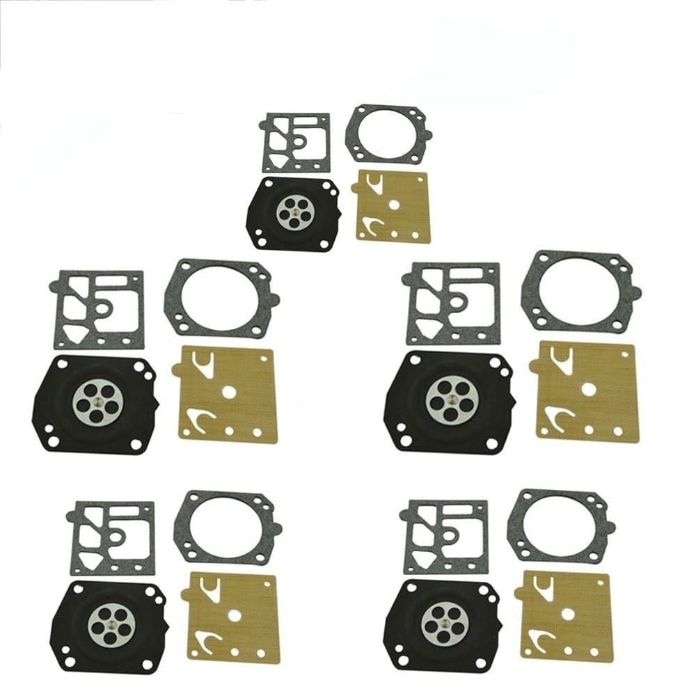 Kit Revisione Membrane Carburatore Motosega Compatibile Walbro D10 122370000814 - Foto 11