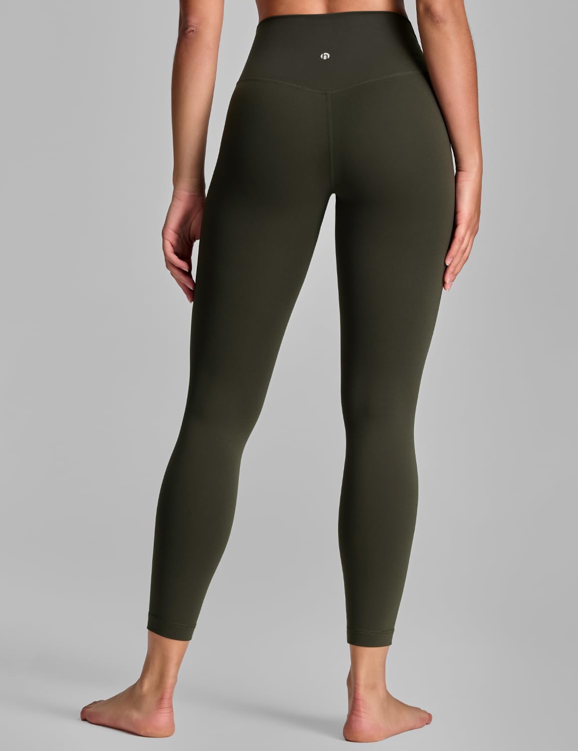 HeyNuts Workout Pro Leggings 25'', Plus Support, Compression 7/8 Workout Pants