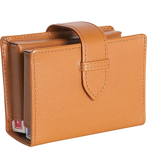 Royce Leather Double Decker Card Case