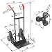 tectake 400753 Carretilla de Mano Sube Escaleras Profesional de Transporte 150 kg...
