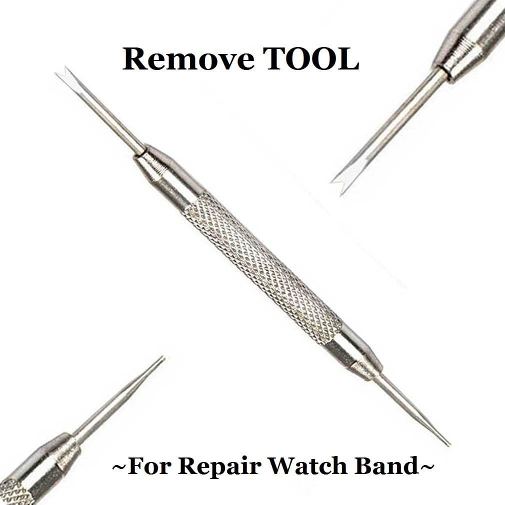 Olytop 22mm Quick Release Pins for Garmin Vivoactive 4/ Venu 3/ Venu 2 45mm Pins Spring Bars, 6PCS Stainless Steel Watch Band Pins Diameter 1.5mm + Spring Bar Tool for Forerunner 255/955/265/965 image 3