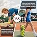 LIASTRON Tennis Ball Hopper Basket Pickleball Picker Upper Pickleball Ball Basket Pickup Hopper Retriever Collector for Balls for Easy Picking Metal Durable Portable Large Capacity Coaches Training