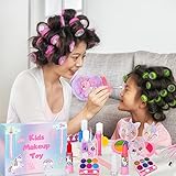 Lubibi Unicorn Makeup Sets For Girls, 21PCS Kids Washable Make Up Starter Kit With Unicorn cosmetic bag, Children Princess Pretend Games Toys Presents,Gifts For Girls Age 3 4 5 6 7 8 9 10 Year Old - Image 5
