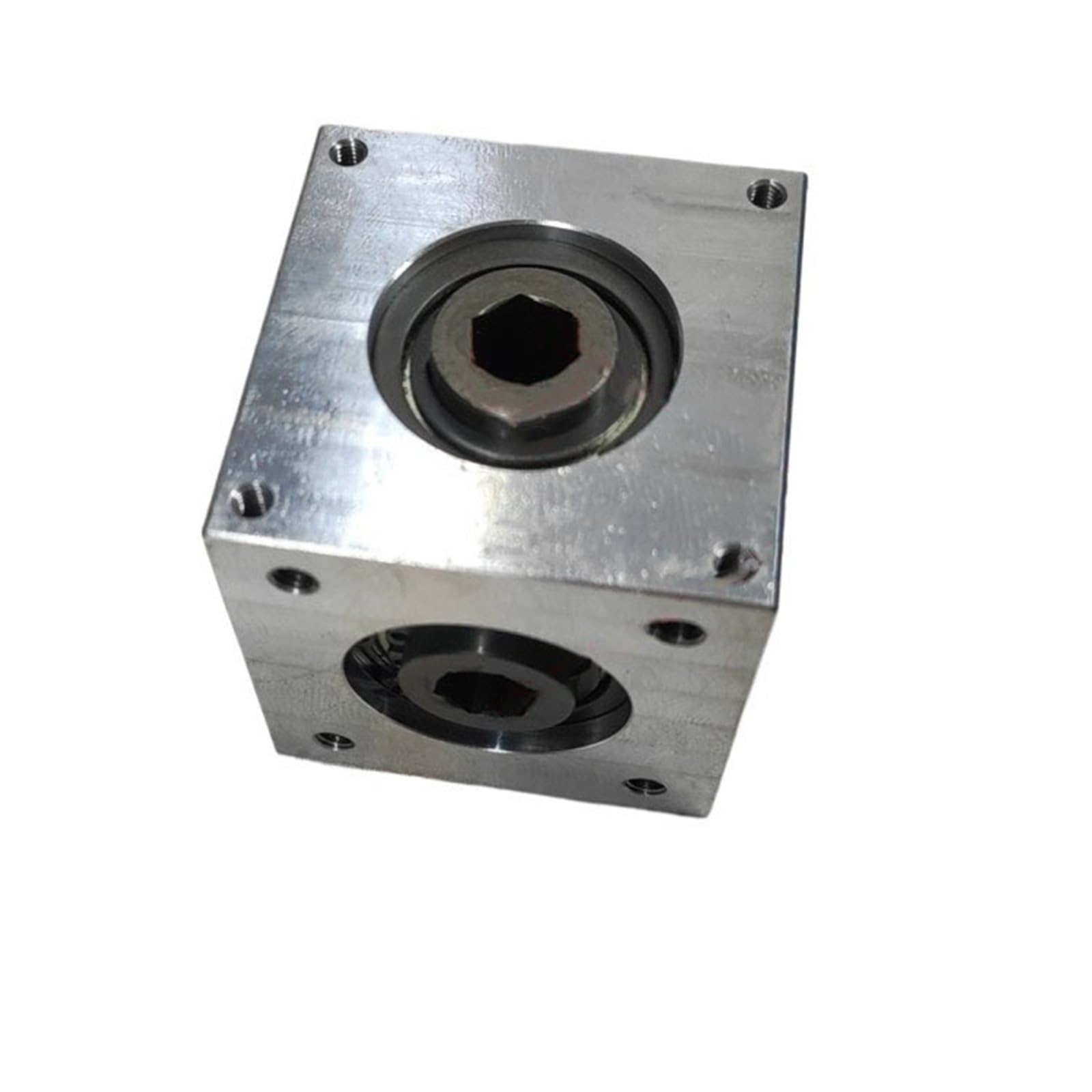 Angle Steering 1 to 1 90 Degree Steering Corner Device Dual Output Shaft Steering Gearbox 8mm Hole Commutator Angle Reducer Driving Change(10mm Hole)