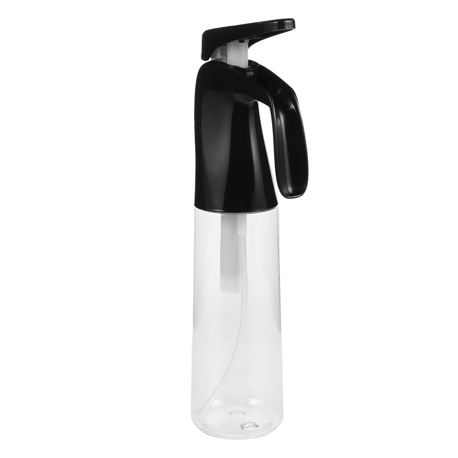 Continuous Spray Bottle for Hair and Barber Use 300Ml Refillable Fine Mist Mister with Black Design for Salon Styling and Skincare