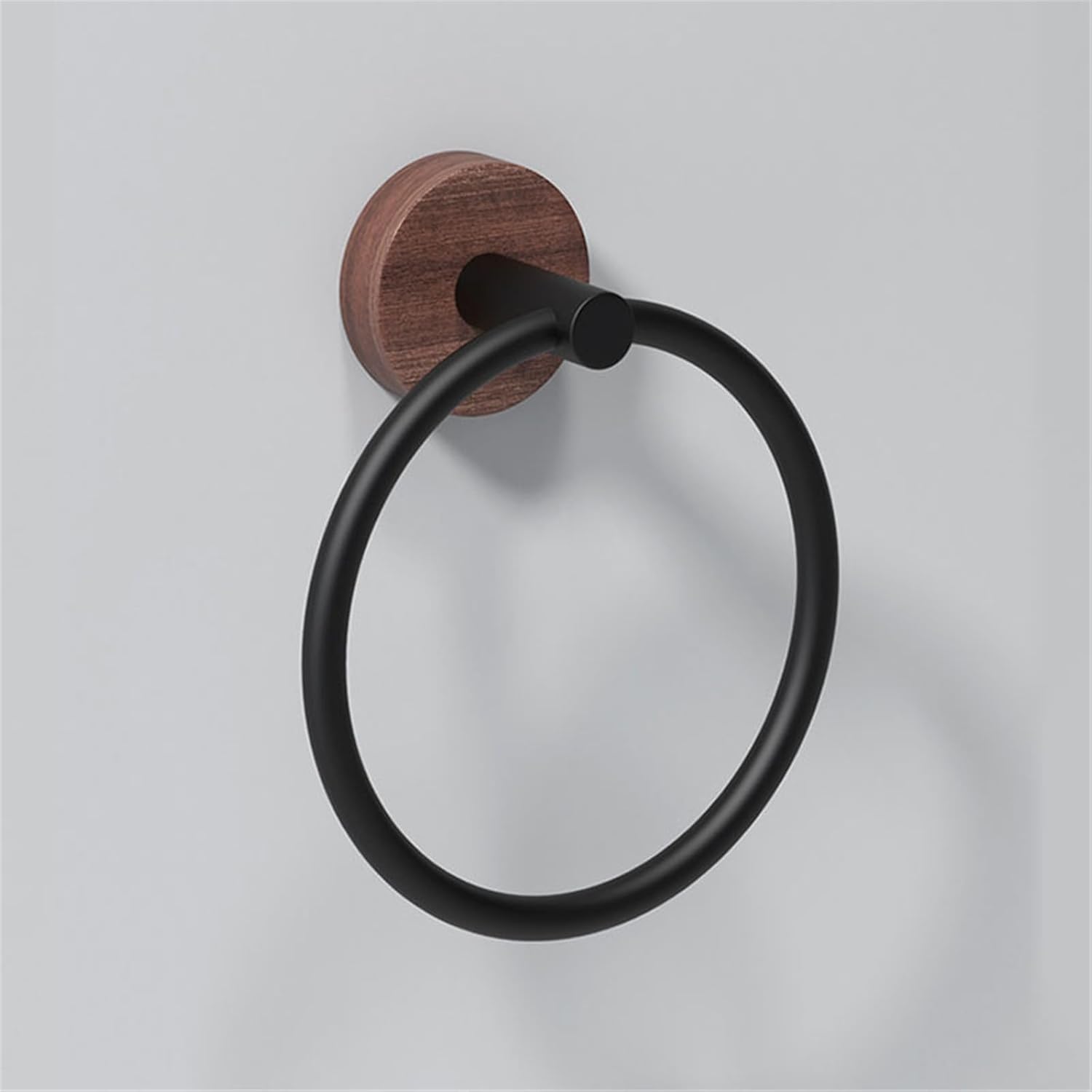 Towel Ring Wooden Towel Ring Bathroom Rack Creative Hanging for Bath, Kitchen, Hotel