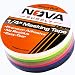 Premium 7 Color Value Pack of 1/4in x 60yd Adhesive Masking Tape. Use in Arts and Crafts Projects, Painting, Labeling or for Home and Classroom Decorating. Organize and Color Code Folders and Boxes.