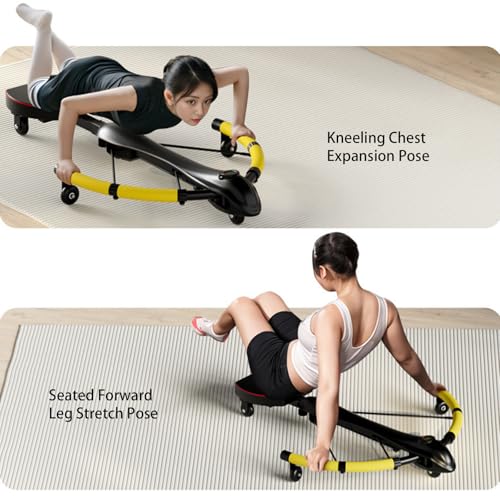 Máquina abdominal 2 en 1 compacta para entrenar sin ocupar espacio 5