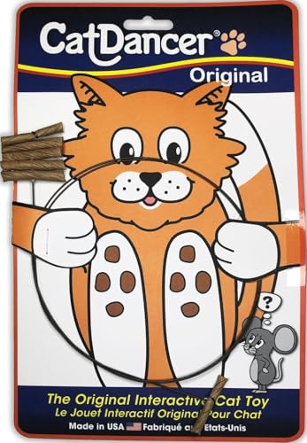 Image of Cat Dancer Products 101 Interactive Cat Toy, Brown