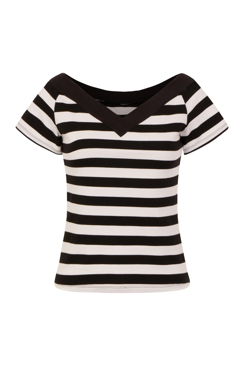Hell Bunny Unisex Blk Caitlin Top