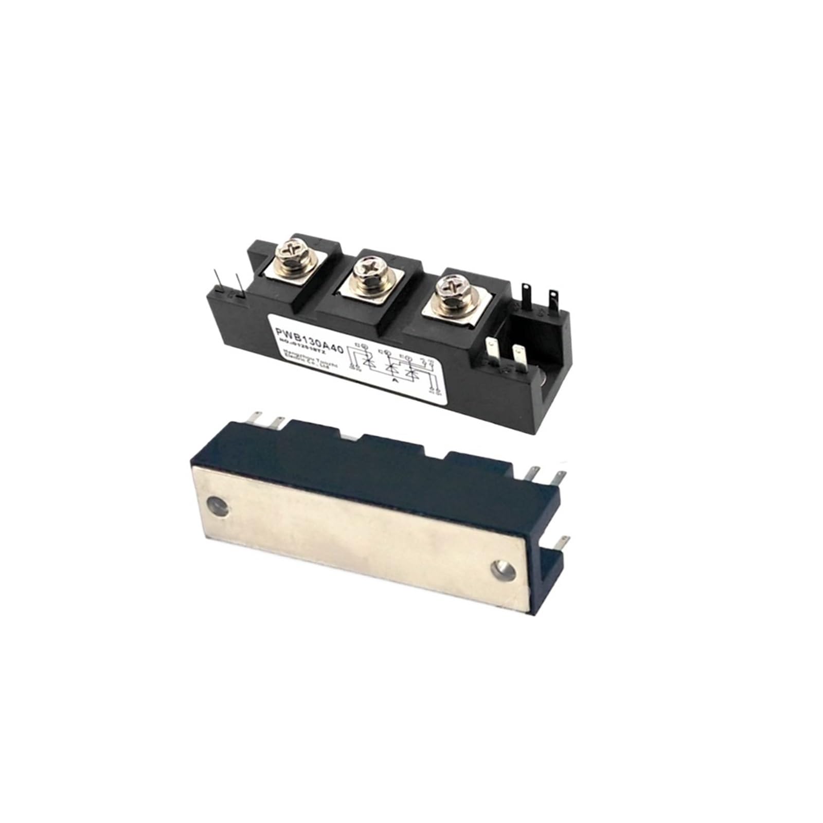 Módulo de tiristor MTG130A-16 industrial con diseño no aislado PWB130A40 de alta resistencia