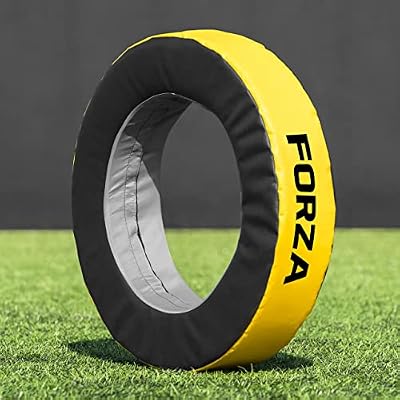 FORZA Rugby Adjustable Tackle Bag Ring [Ring Only] | Doughnut Style Tackle Height Aid for Junior Youth Senior Improves Tackling Technique Rugby Training Equipment