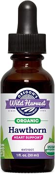 Oregons Wild Harvest 12 Fresh Organic Hawthorn Extract, 1 Fluid Ounce