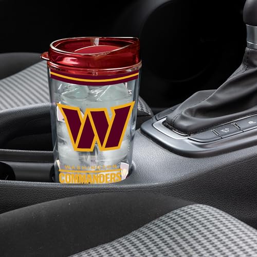 Image of Rico Industries NFL Football Washington Commanders Double Wall 20oz Tritan Tumbler