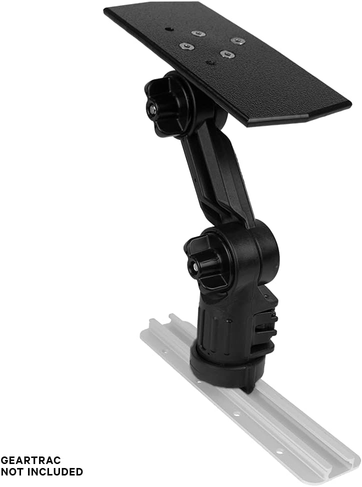 YakAttack Torqeedo Throttle Mount with LockNLoad Track System | Universal Kayak Accessory for GearTrac & MightyMounts | Secure Adjustable Fit | Made in USA