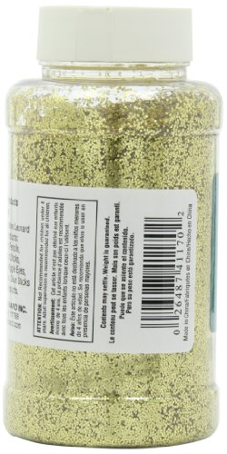 Creative Arts By Charles Leonard Glitter, 16 Ounce Bottle, Gold (41170) #TOP5