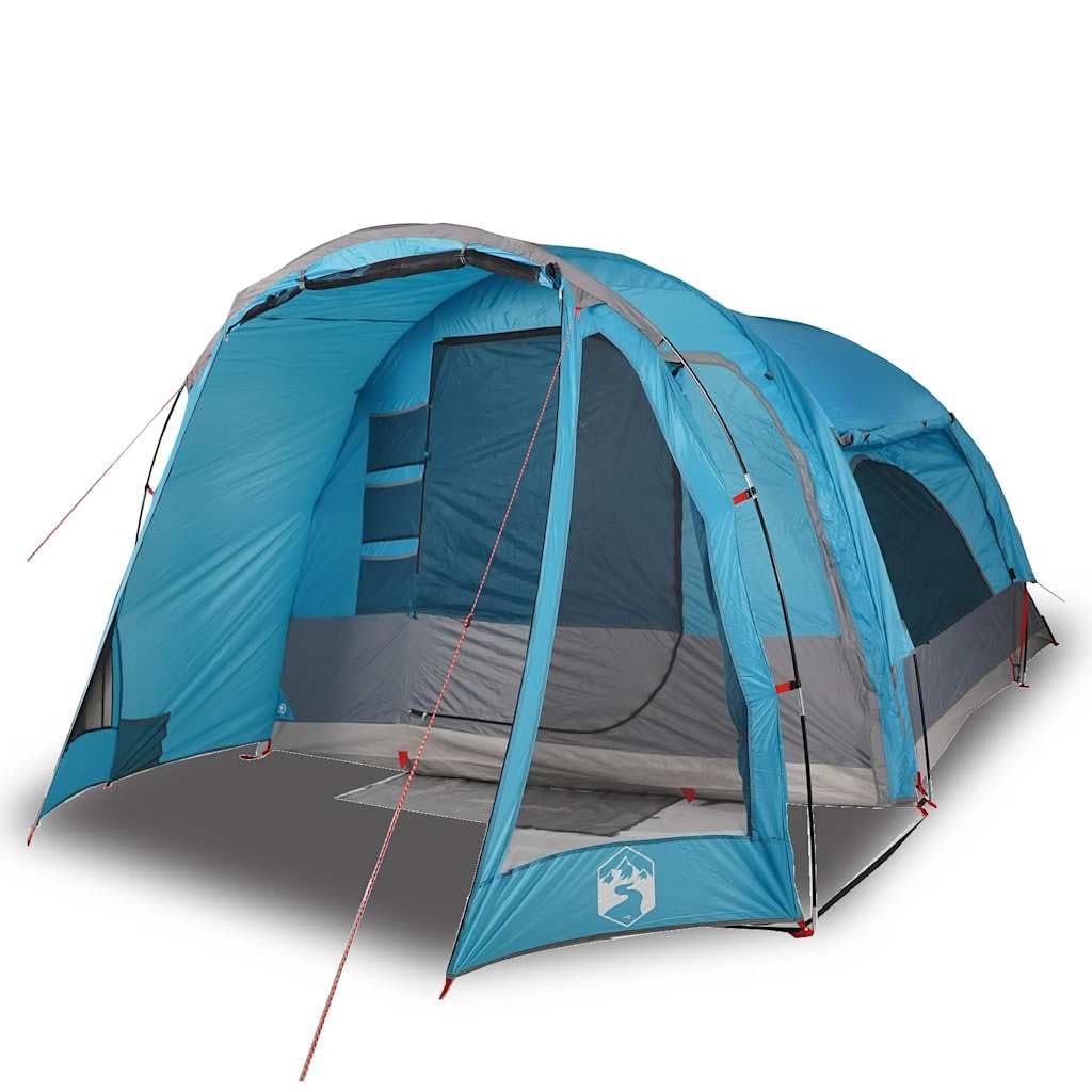 Genérico Tienda de campaña Familiar 6 Personas Impermeable Azul,Deportes,Actividades al Aire Libre,Camping y Senderismo,Tiendas de campaña-94732