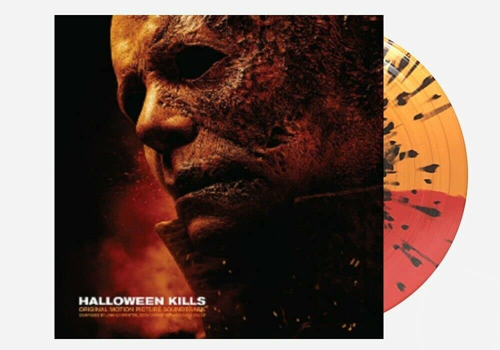 Halloween Kills - Exclusive Limited Edition Orange Red Split w/ Splatter Colored Soundtrack (Only 750 Copies)