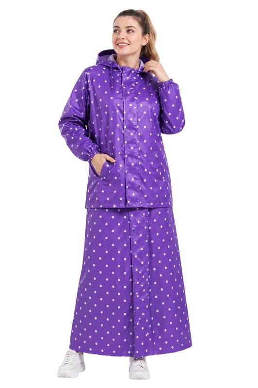 Image of Krystle Unisex Waterproof Rain Suit Set - Jacket & Pants | Windproof & Lightweight (Multicolor,Multisize)