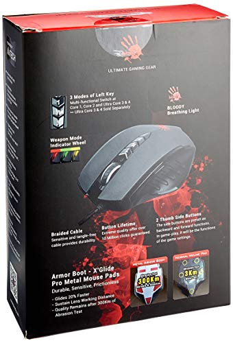 Oem mouse ottico usb gaming v8m 3200dpi limited