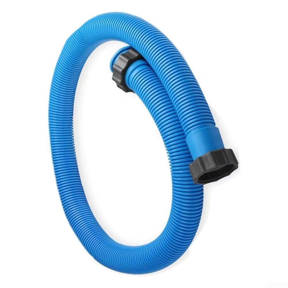 Qualoramall Pool Pump Replacement Hose for Intex 29060E, 1.5 Inch Diameter 59 Inch Length Accessory Tube for 1500 GPH Filter Pumps and Saltwater Systems, Plastic Swimming Pool Parts