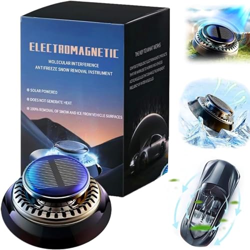 TBLMPNE Tragbare Kinetische Molekularheizung, 2025 Neu Auto Enteiser Mini Heizung Auto Diffusoren für ätherische Öle, Elektromagnetische Molekulare Interferenz Frostschutzmittel (1 Pcs)