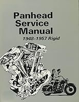 Harley-Davidson Panhead Service Manual 1948-1957 Rigid B000O2DL28 Book Cover