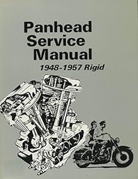 Paperback Harley-Davidson Panhead Service Manual 1948-1957 Rigid Book