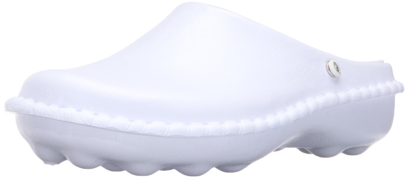 AnyWear Women's ANYWEARLX Health Care & Food Service Shoe, White, XXL
