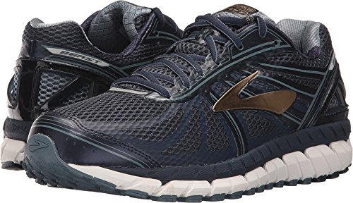 Brooks Men's Beast 16, Navy/Gold, 8 EE - Wide
