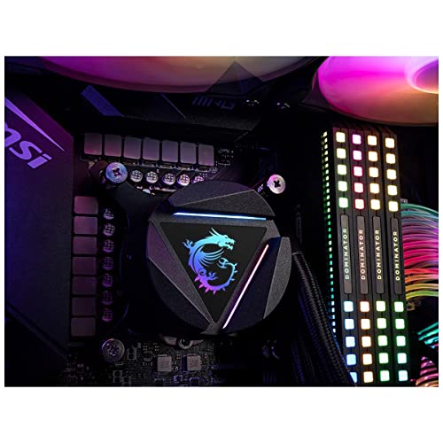 Image of MSI MAG Core Liquid 240R V2 - AIO RGB CPU Liquid Cooler - Rotating Cap Design - 240mm Radiator - Dual 120mm RGB PWN Fans - Intel 1151 /1200 /2066 /1700 - AMD AM4 /AM3 /AM2 /FM2 - Intel 11th Gen and 12 Gen also supported.