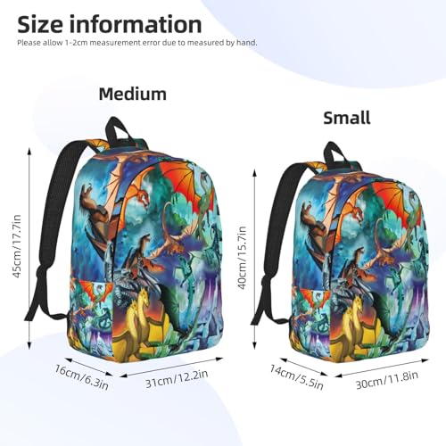 Light Daily Canvas Backpacks，Unisex Primary Wings Anime Fire Backpack Gifts，Adjustable，Casual Work Elementary Laptop Daypacks Bookbag4